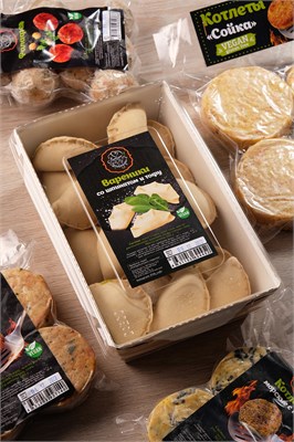 Вареники со шпинатом и тофу 500 гр 00118 - фото 1032