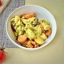 Сабджи с брюссельской капустой 10417