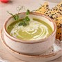 Нежный крем-суп из зелёного горошка с кунжутными крекерами 00182 - фото 139